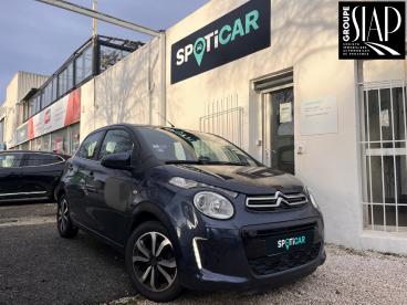 SPOTICAR Citroën C1 Vti 68 Etg Shine Occasion - Citadine Essence Bleu - Martigues - 1203824193_1
