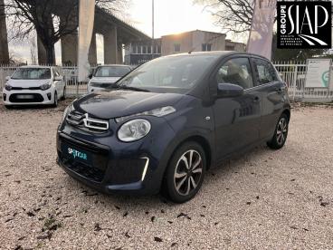SPOTICAR Citroën C1 Vti 68 Etg Shine Occasion - Citadine Essence Bleu - Martigues - 1203824193_3