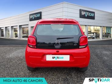 SPOTICAR Citroën C1 Vti 72 S&s Feel 5p E6.d-temp Occasion - Citadine Essence Rouge Scarlet (o) - Cahors - 1203827073_5