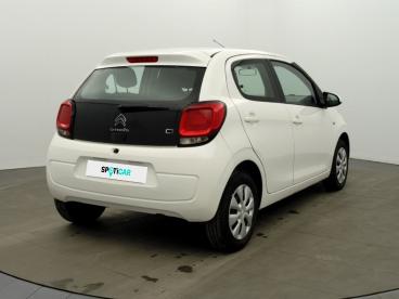 SPOTICAR Citroën C1 Vti 72 S&s Feel Occasion - Citadine Essence Blanc - Massy - 1203846443_5