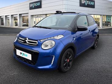 SPOTICAR Citroën C1 Airscape Vti 72 Urban Ride 5p Occasion - Citadine Essence Bleu - Libourne - 1203852825_1