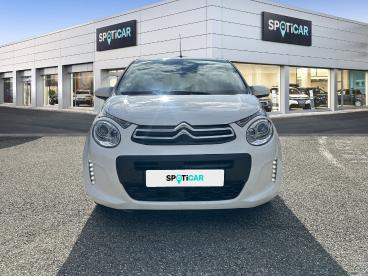 SPOTICAR Citroën C1 Vti 72 S&s Feel 3p E6.d Occasion - Citadine Essence Blanc Lipizan (o) - La Tour D Aigues - 1203864843_2