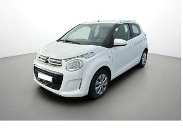 SPOTICAR Citroën C1 Vti 72 S&s Feel 5p E6.d Occasion - Citadine Essence Blanc Oural (o) - Saint Quentin - 1203874294_1