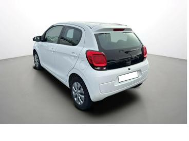 SPOTICAR Citroën C1 Vti 72 S&s Feel 5p E6.d Occasion - Citadine Essence Blanc Oural (o) - Saint Quentin - 1203874294_3
