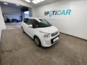 SPOTICAR Citroën C1 Vti 72 S&s Feel Occasion - Citadine Essence Blanc - Le Bouscat - 1203877942_3