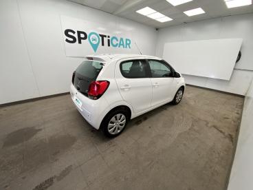SPOTICAR Citroën C1 Vti 72 S&s Feel Occasion - Citadine Essence Blanc - Le Bouscat - 1203877942_4