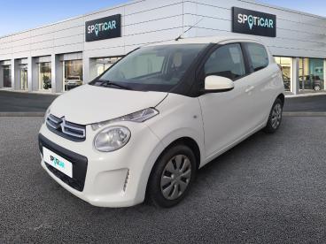 SPOTICAR Citroën C1 Vti 68 Feel Occasion - Citadine Essence Blanc - Grandparigny - 1203882365_1