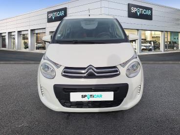 SPOTICAR Citroën C1 Vti 68 Feel Occasion - Citadine Essence Blanc - Grandparigny - 1203882365_2