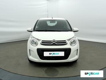 SPOTICAR Citroën C1 Vti 72 S&s Feel 5p E6.d Occasion - Citadine Essence Blanc Oural (o) - Eybens - 1203896792_2