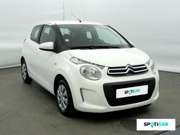 SPOTICAR Citroën C1 Vti 72 S&s Feel 5p E6.d Occasion - Citadine Essence Blanc Oural (o) - Eybens - 1203896792_3