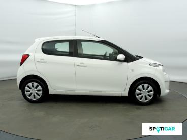 SPOTICAR Citroën C1 Vti 72 S&s Feel 5p E6.d Occasion - Citadine Essence Blanc Oural (o) - Eybens - 1203896792_4