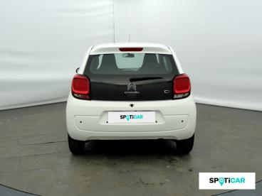 SPOTICAR Citroën C1 Vti 72 S&s Feel 5p E6.d Occasion - Citadine Essence Blanc Oural (o) - Eybens - 1203896792_5