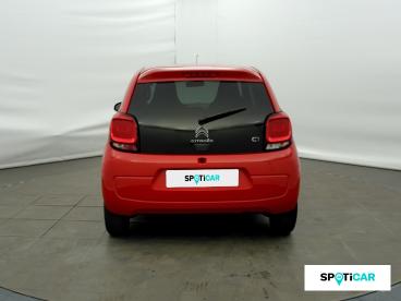 SPOTICAR Citroën C1 Vti 72 S&s Feel 5p E6.d Occasion - Citadine Essence Rouge Scarlet (o) - Eybens - 1203896798_5