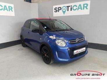 SPOTICAR Citroën C1 Airscape Vti 72 Urban Ride 5p Occasion - Citadine Essence Bleu Calvi (n) - Chateaudun - 1203938083_1