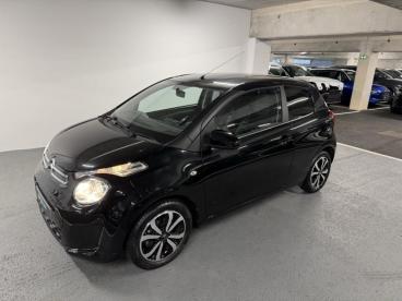 SPOTICAR Citroën C1 Airscape Puretech 82 Shine 3p Occasion - Citadine Essence Noir Caldera (m) - Montlhery - 1203938516_1
