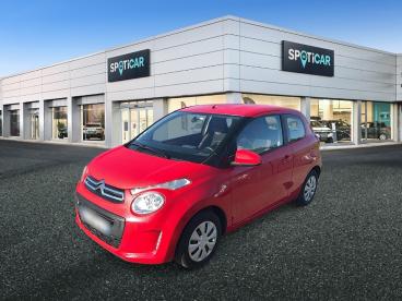 SPOTICAR Citroën C1 Vti 72 S&s Bvm Feel Occasion - Citadine Essence Rouge - Vannes - 1203940309_1