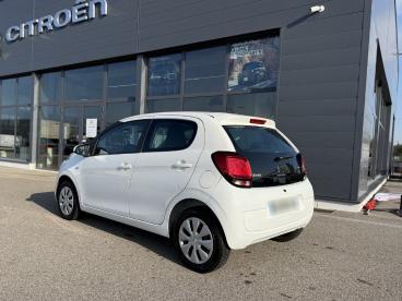 SPOTICAR Citroën C1 Vti 72 Bvm Feel Occasion - Citadine Essence Blanc - La Cote-st-andre - 1203948970_3