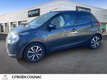 SPOTICAR Citroën C1 Airscape 5p Vti 72 S&s Shine Occasion - Citadine Essence Gris - Chateaubernard - 1203952012_1
