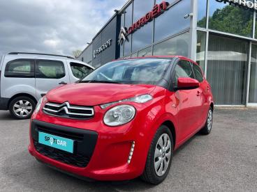 SPOTICAR Citroën C1 Vti 72 Feel 5p Bvm Occasion - Citadine Essence Rouge Scarlett - Millau - 1203979137_1