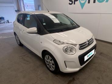 SPOTICAR Citroën C1 Vti 72 S&s Feel Occasion - Citadine Essence Blanc - Lormont - 1203979611_3