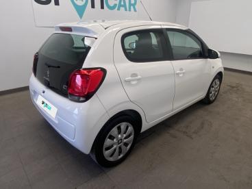 SPOTICAR Citroën C1 Vti 72 S&s Feel Occasion - Citadine Essence Blanc - Lormont - 1203979611_4