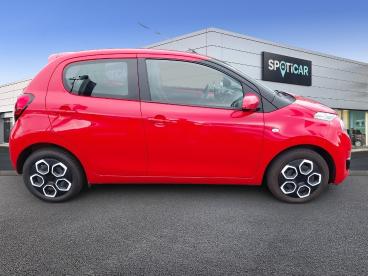 SPOTICAR Citroën C1 Vti 72 S&s Feel Occasion - Citadine Essence Rouge Scarlet - Conde-sur-noireau - 1203979847_4
