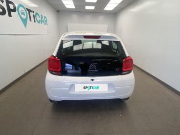 SPOTICAR Citroën C1 Vti 72 S&s Feel Occasion - Citadine Essence Blanc - Lormont - 1203981631_5