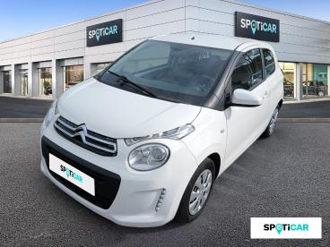 SPOTICAR Citroën C1 Vti 72 S&s Feel Occasion - Citadine Essence Blanc - Mougins - 1204003102_1