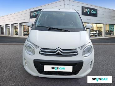 SPOTICAR Citroën C1 Vti 72 S&s Feel Occasion - Citadine Essence Blanc - Mougins - 1204003102_2