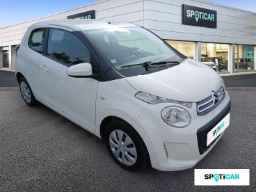 SPOTICAR Citroën C1 Vti 72 S&s Feel Occasion - Citadine Essence Blanc - Mougins - 1204003102_3