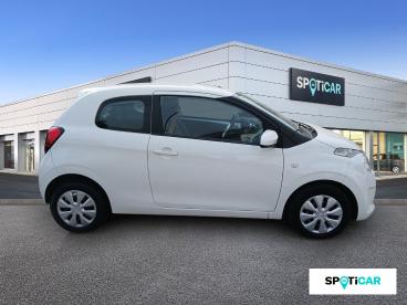 SPOTICAR Citroën C1 Vti 72 S&s Feel Occasion - Citadine Essence Blanc - Mougins - 1204003102_4