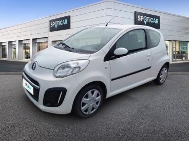 SPOTICAR Citroën C1 1.0i Confort Occasion - Citadine Essence Blanc - Conde-sur-noireau - 1204006563_1