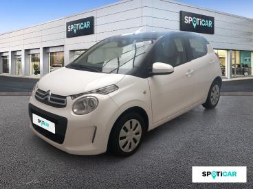 SPOTICAR Citroën C1 Vti 72 S&s Feel Occasion - Citadine Essence Blanc - Annemasse - 1204011193_1