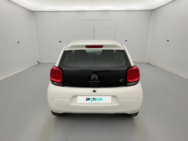 SPOTICAR Citroën C1 Vti 72 Feel Occasion - Citadine Essence Blanc - Lomme - 1204021778_4