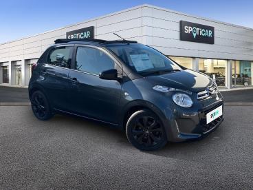 SPOTICAR Citroën C1 Puretech 82 Airscape Shine Occasion - Citadine Essence Gris - Vire - 1204035650_3