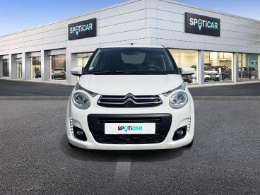 SPOTICAR Citroën C1 Vti 72 S&s Feel Occasion - Citadine Essence Blanc - Evreux - 1204038337_2