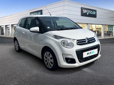 SPOTICAR Citroën C1 Vti 72 S&s Feel Occasion - Citadine Essence Blanc - Evreux - 1204038337_3