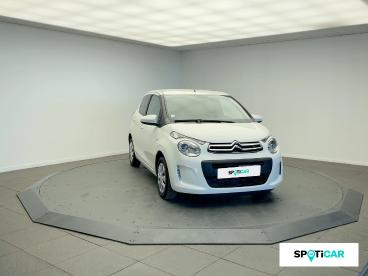 SPOTICAR Citroën C1 Vti 72 S&s Feel Occasion - Citadine Essence Blanc - Tarbes - 1204099198_3