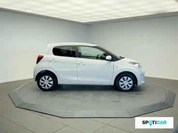 SPOTICAR Citroën C1 Vti 72 S&s Feel Occasion - Citadine Essence Blanc - Tarbes - 1204099198_4