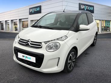 SPOTICAR Citroën C1 Vti 72 S&s Shine Occasion - Citadine Essence Blanc - Nanterre - 1204111937_1