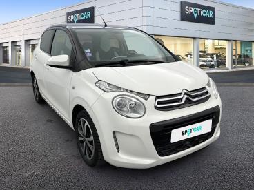 SPOTICAR Citroën C1 Vti 72 S&s Shine Occasion - Citadine Essence Blanc - Nanterre - 1204111937_3