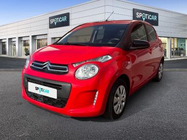 SPOTICAR Citroën C1 Vti 68 Feel Occasion - Citadine Essence Rouge - Grandparigny - 1204111945_1
