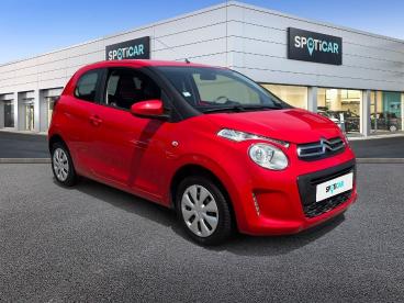 SPOTICAR Citroën C1 Vti 72 S&s Feel Occasion - Citadine Essence Rouge - Epinal - 1204123281_3