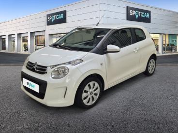 SPOTICAR Citroën C1 Vti 72 S&s Feel Occasion - Citadine Essence Blanc - Montmorot - 1204123609_1