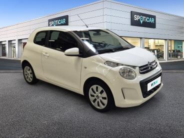 SPOTICAR Citroën C1 Vti 72 S&s Feel Occasion - Citadine Essence Blanc - Montmorot - 1204123609_3