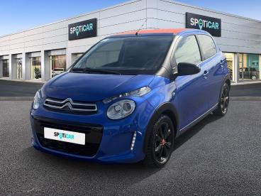 SPOTICAR Citroën C1 Airscape Vti 72 Urban Ride 5p Occasion - Citadine Essence Bleu Calvi (n) - Reims - 1204128917_1