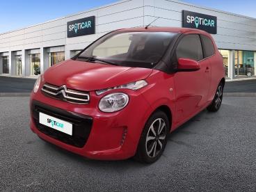 SPOTICAR Citroën C1 Vti 72 S&s Shine Occasion - Citadine Essence Rouge - Lyon - 1204147149_1