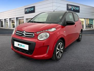 SPOTICAR Citroën C1 Vti 68 Millenium Occasion - Citadine Essence Rouge - Bondy - 1204154048_1