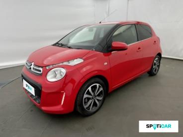SPOTICAR Citroën C1 Vti 72 S&s Shine 5p E6.d Occasion - Citadine Essence Rouge Scarlet (o) - Chambery - 1204160580_1