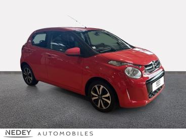 SPOTICAR Citroën C1 Puretech 82 Shine 5p Occasion - Citadine Essence Sunrise Red (o) - Belfort - 1204171654_3